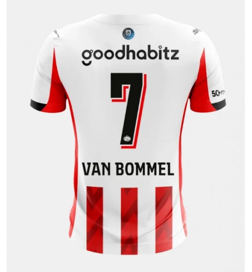 PSV Eindhoven Ruben van Bommel #7 Domácí Dres 2025-26 Krátký Rukáv PSV Eindhoven Ruben van Bommel #7 Domácí Dres 2025-26 Krátký Rukáv